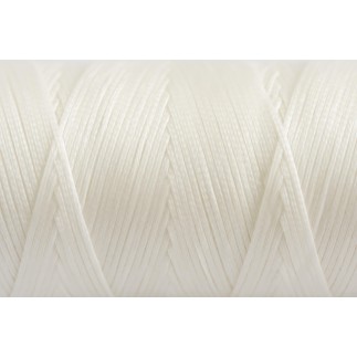 Corde tressée en polyester - Blanc