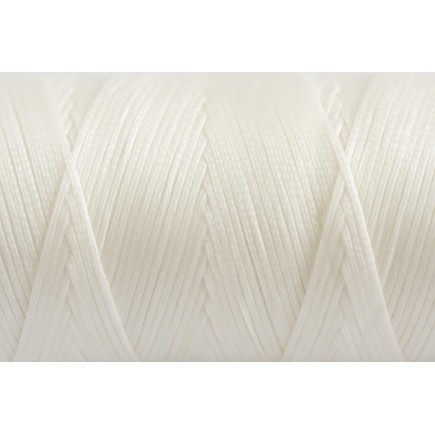 Corde tressée en polyester - Blanc